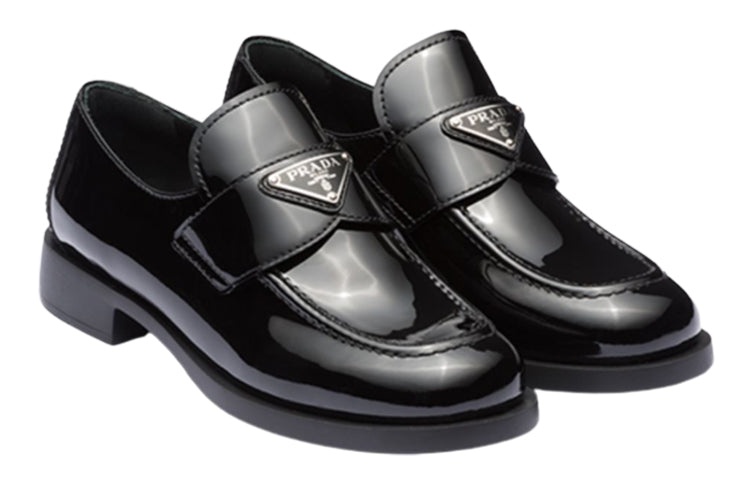 ローファー・オックスフォード PRADA | Patent-leather loafers 1D168N_069_F033Y_F_025 Prada (WMNS) PRADA Patent Leather Loafers 'Black