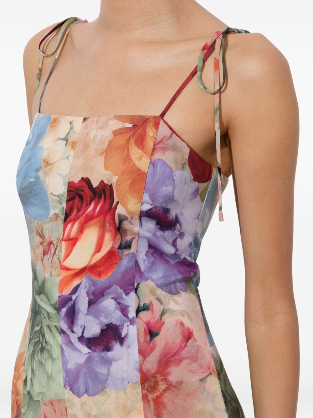 Jeanette floral-print midi dress - 5
