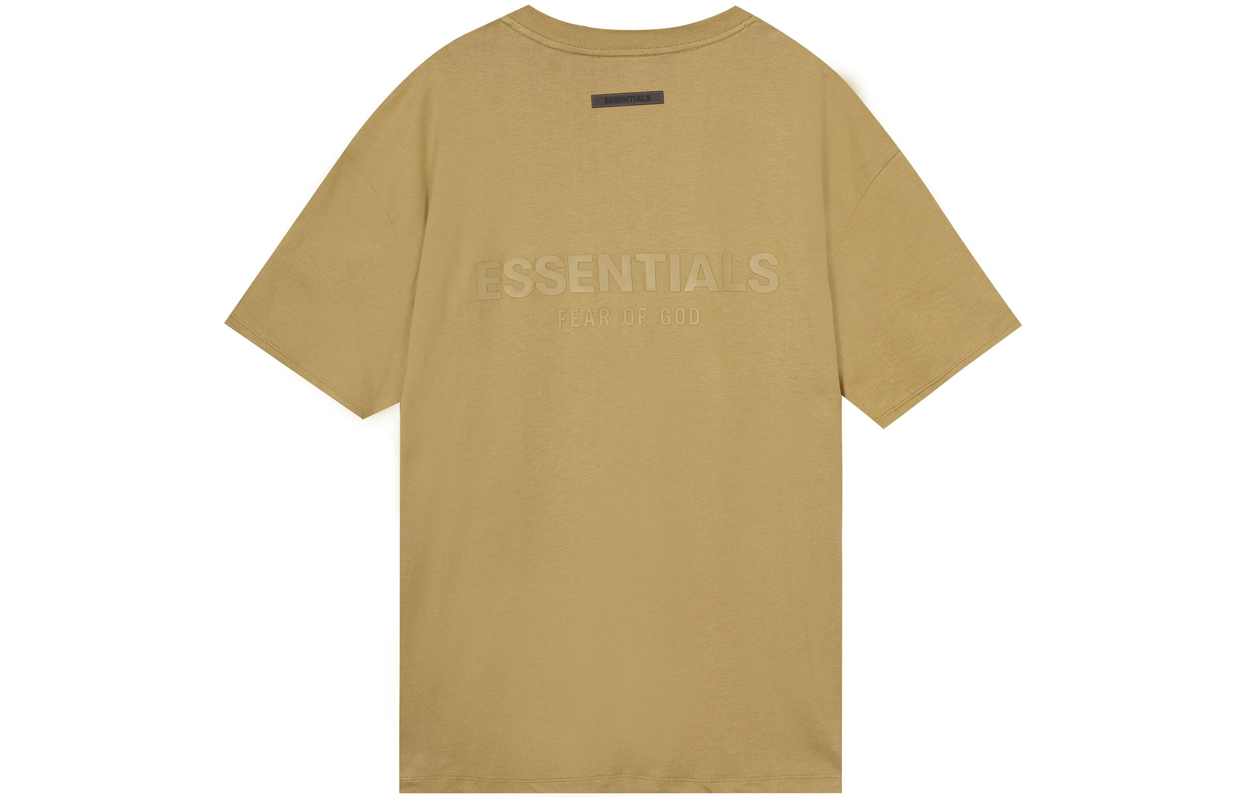 Fear of God Essentials FW21 Logo Tee 'Amber' FOG-FW21-009 - 3