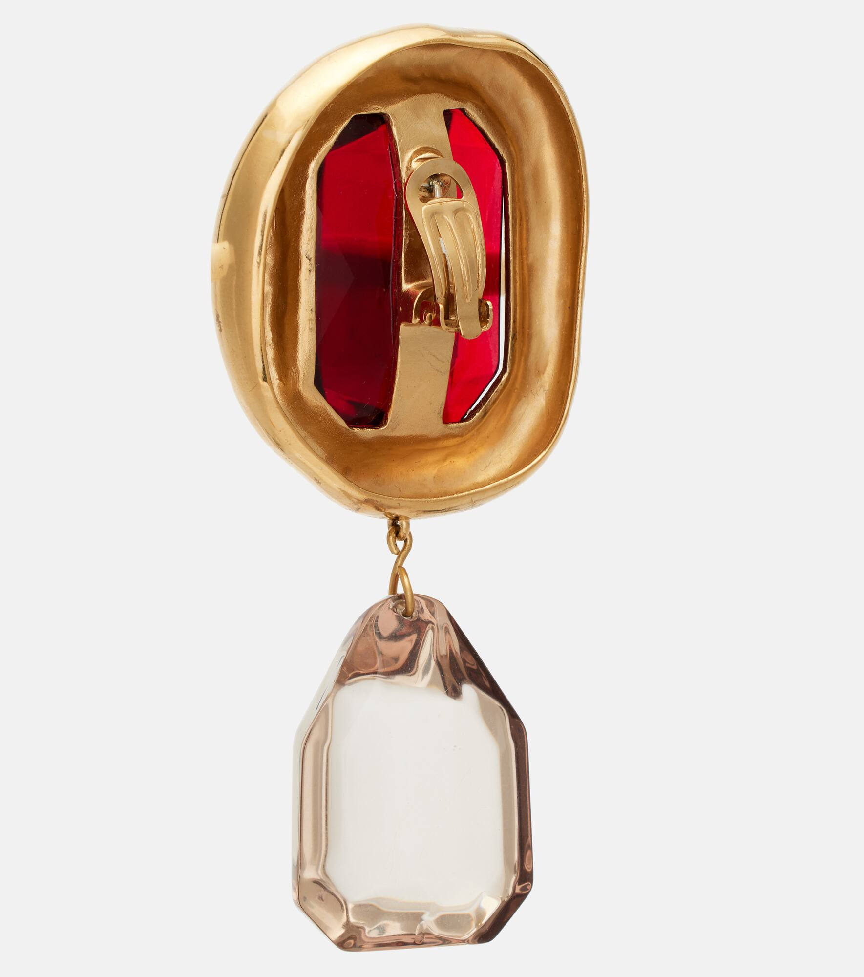 Embellished drop earrings - 5