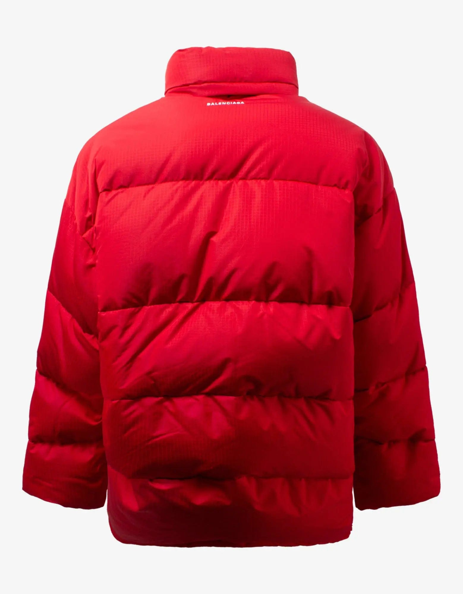 Balenciaga Red C Shape Puffer Jacket - AW20 - 2
