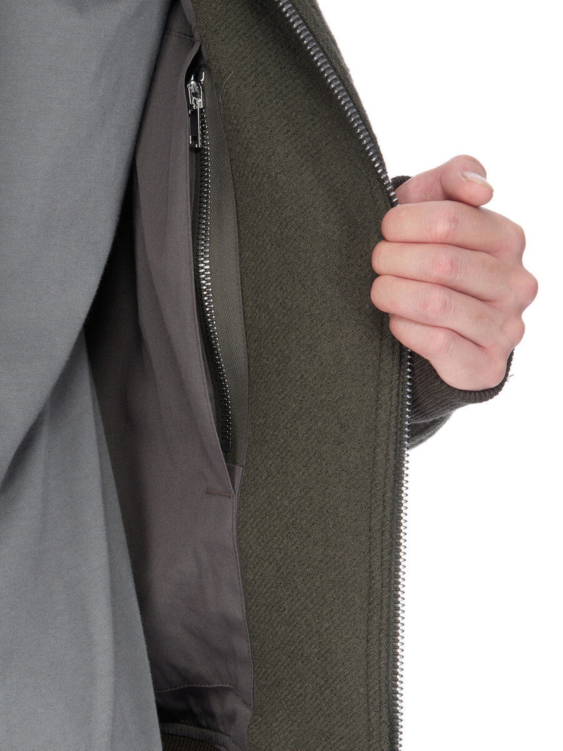 Bauhaus Virgin Wool-Felt Jacket Green 8