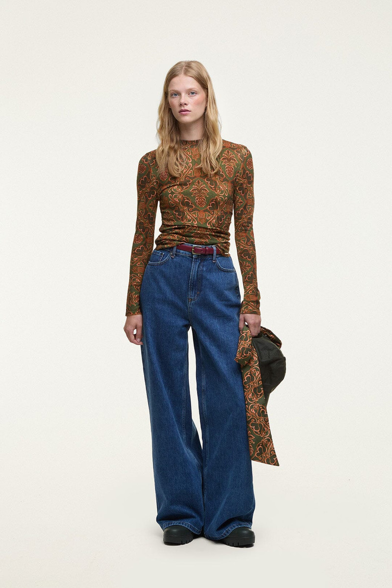 FARM RIO Luana Long-Sleeve Knitted Top outlook
