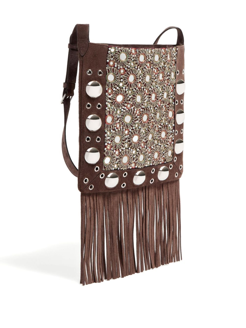 embroidered cross body bag - 3