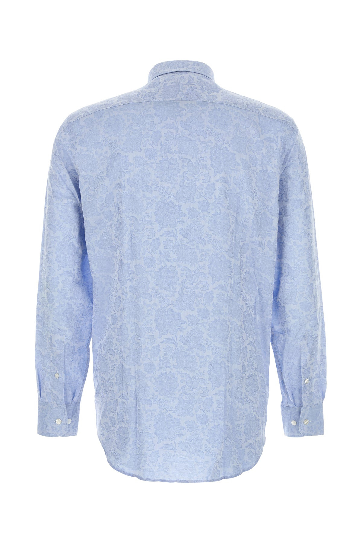 Light blue jacquard shirt - 2
