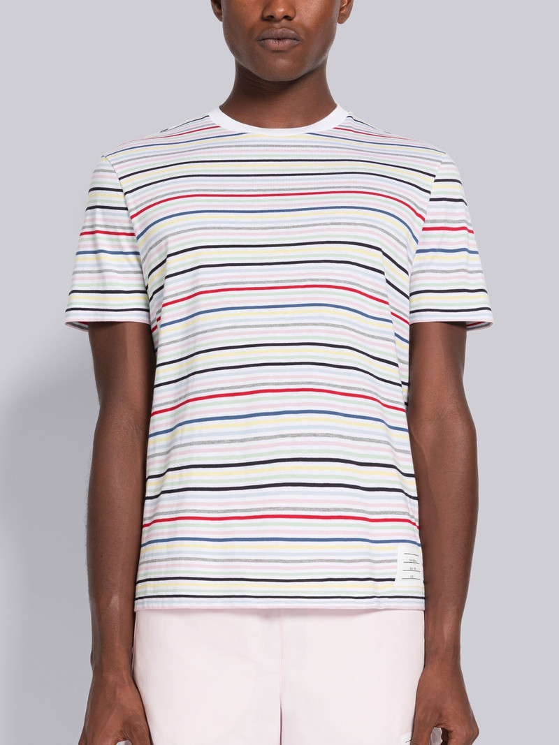 Midweight Jersey Stripe Short Sleeve Tee - 1