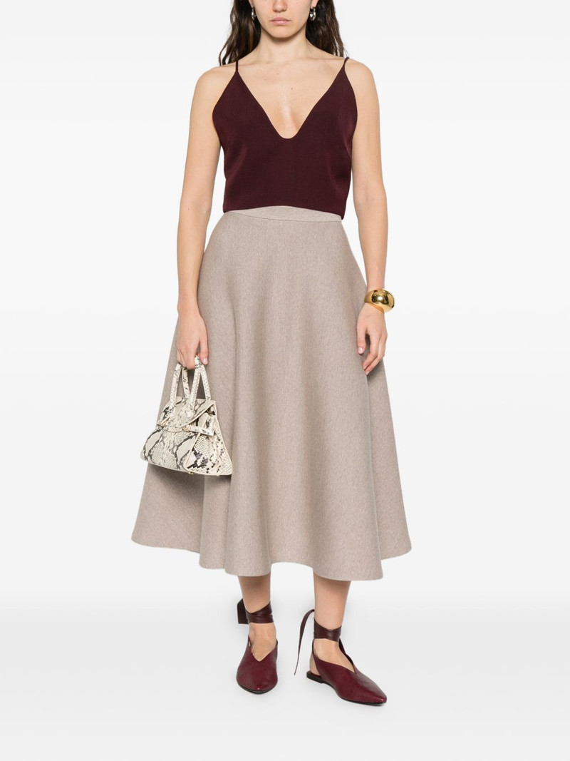 Jil Sander V-neck crop top outlook