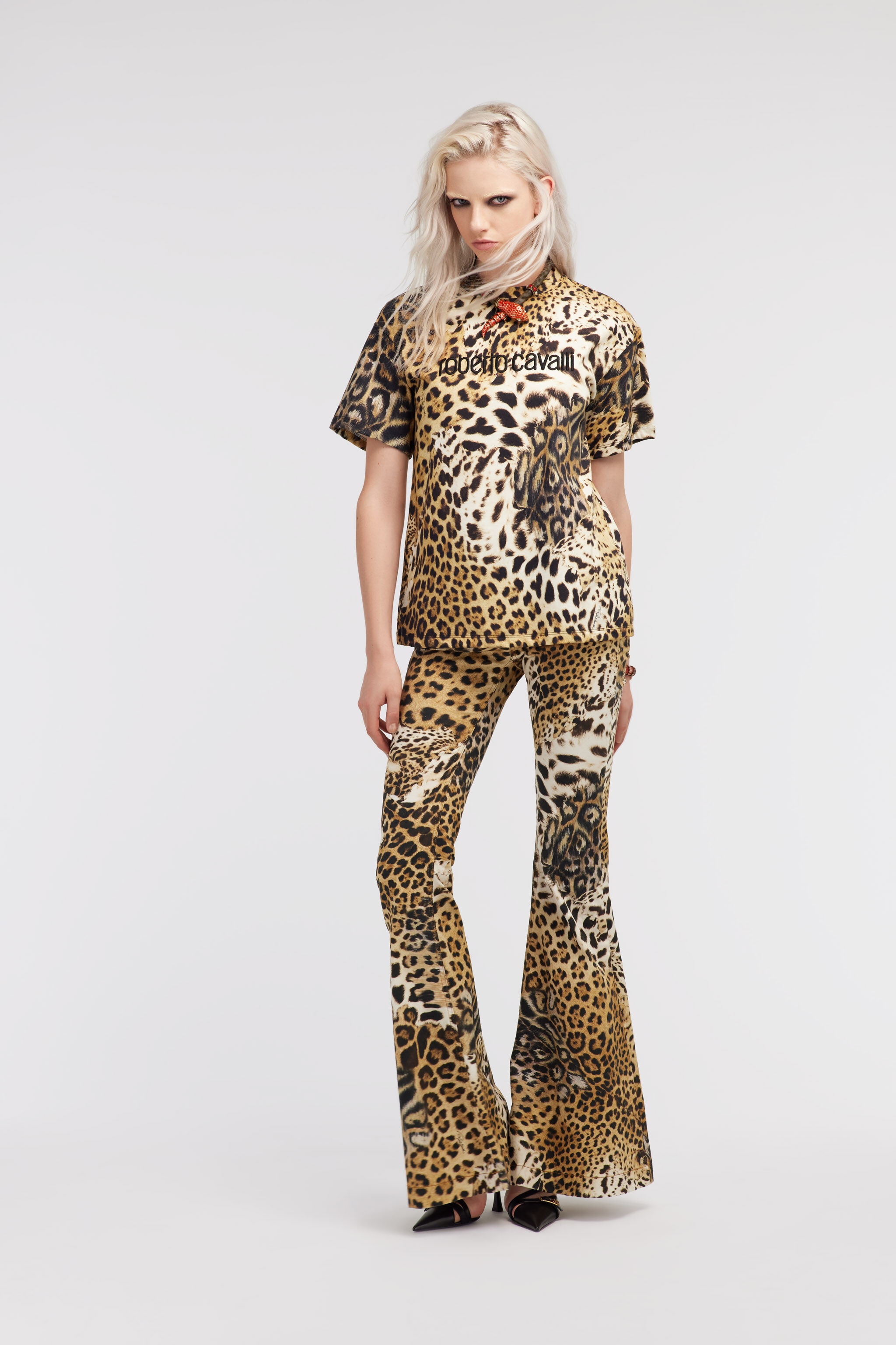 T-shirt with Jaguar Skin print - 2