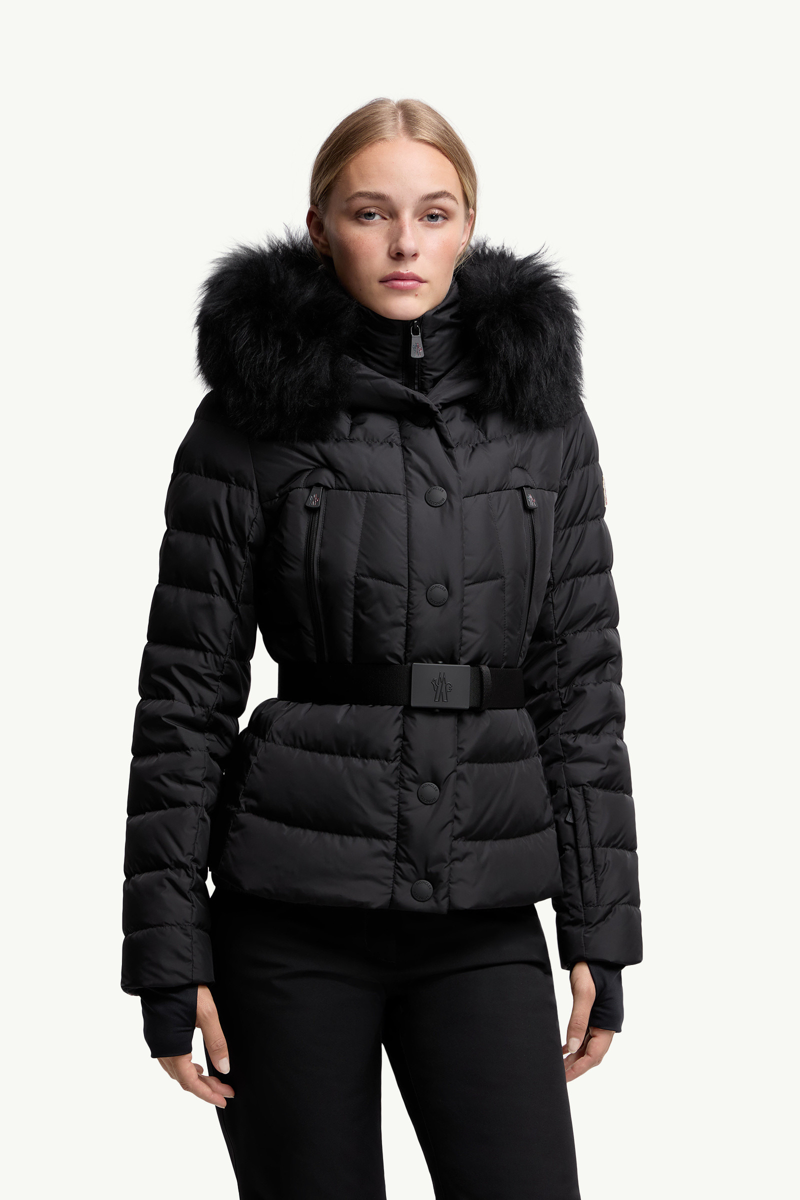 Beverley Hooded Shearling-Trimmed Ski Down Jacket - 3