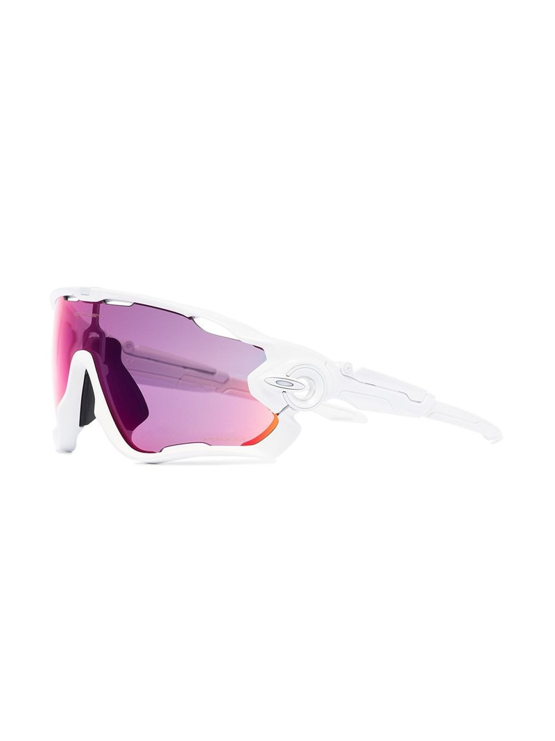 OAKLEY Jawbreaker shield-frame sunglasses outlook