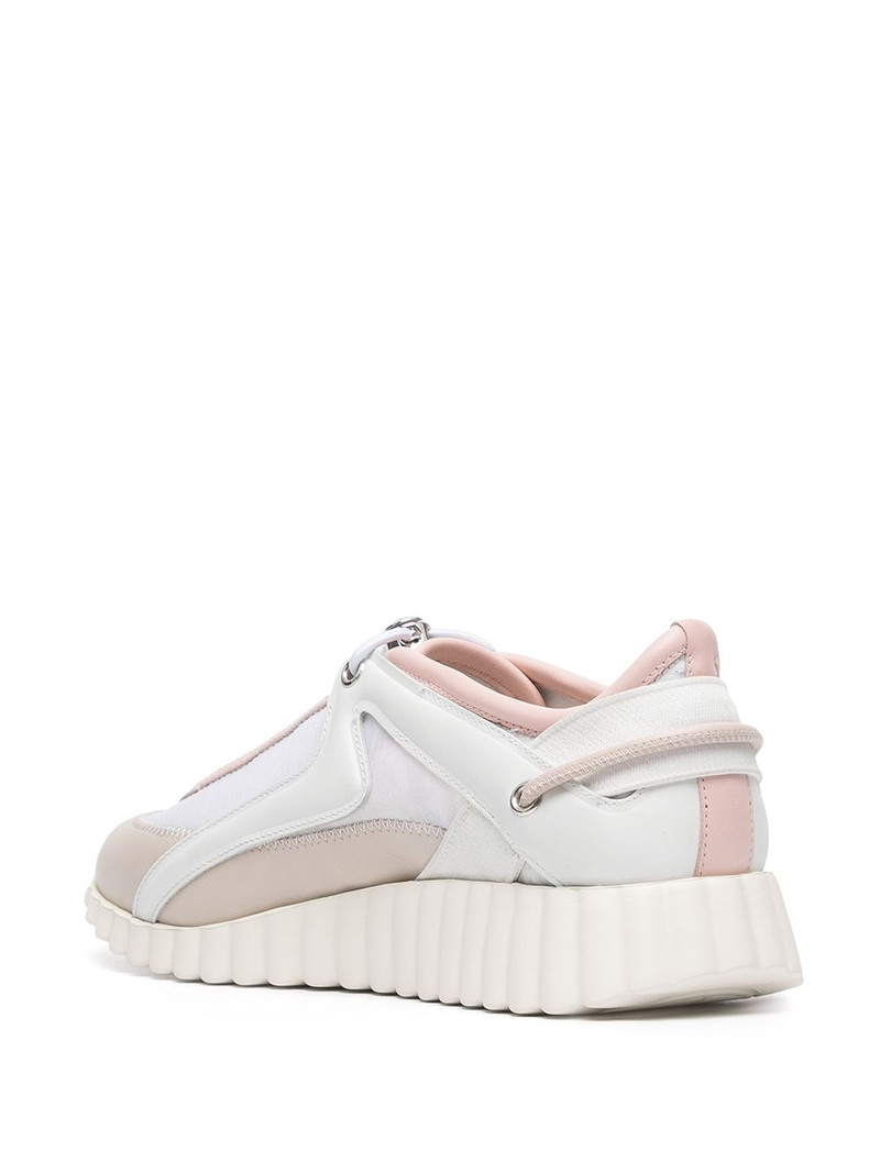 Pixie panelled low-top sneakers 3