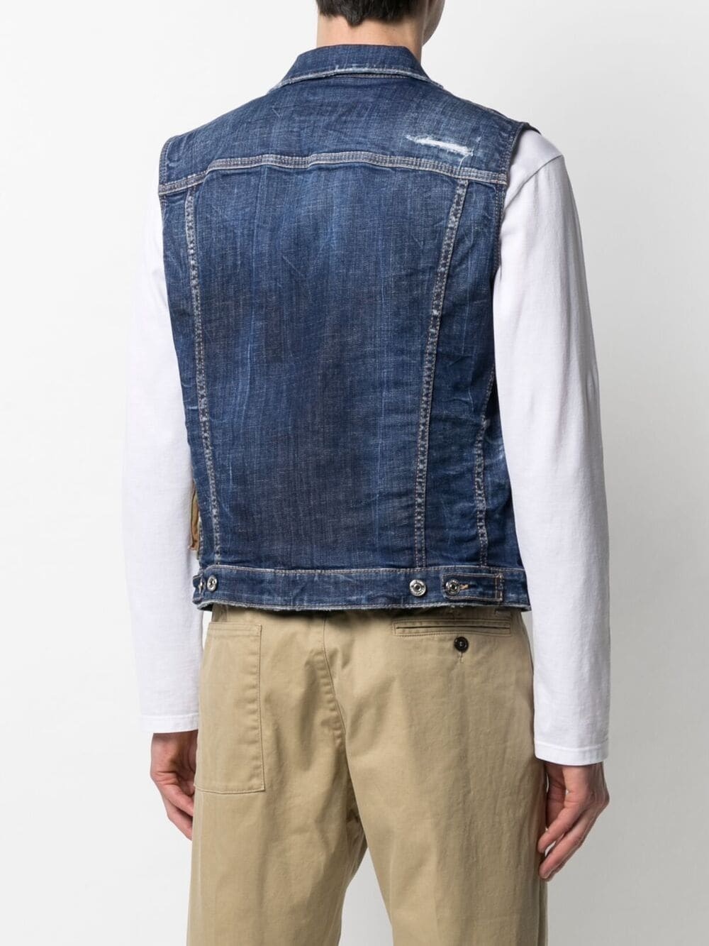 Icon denim vest - 4