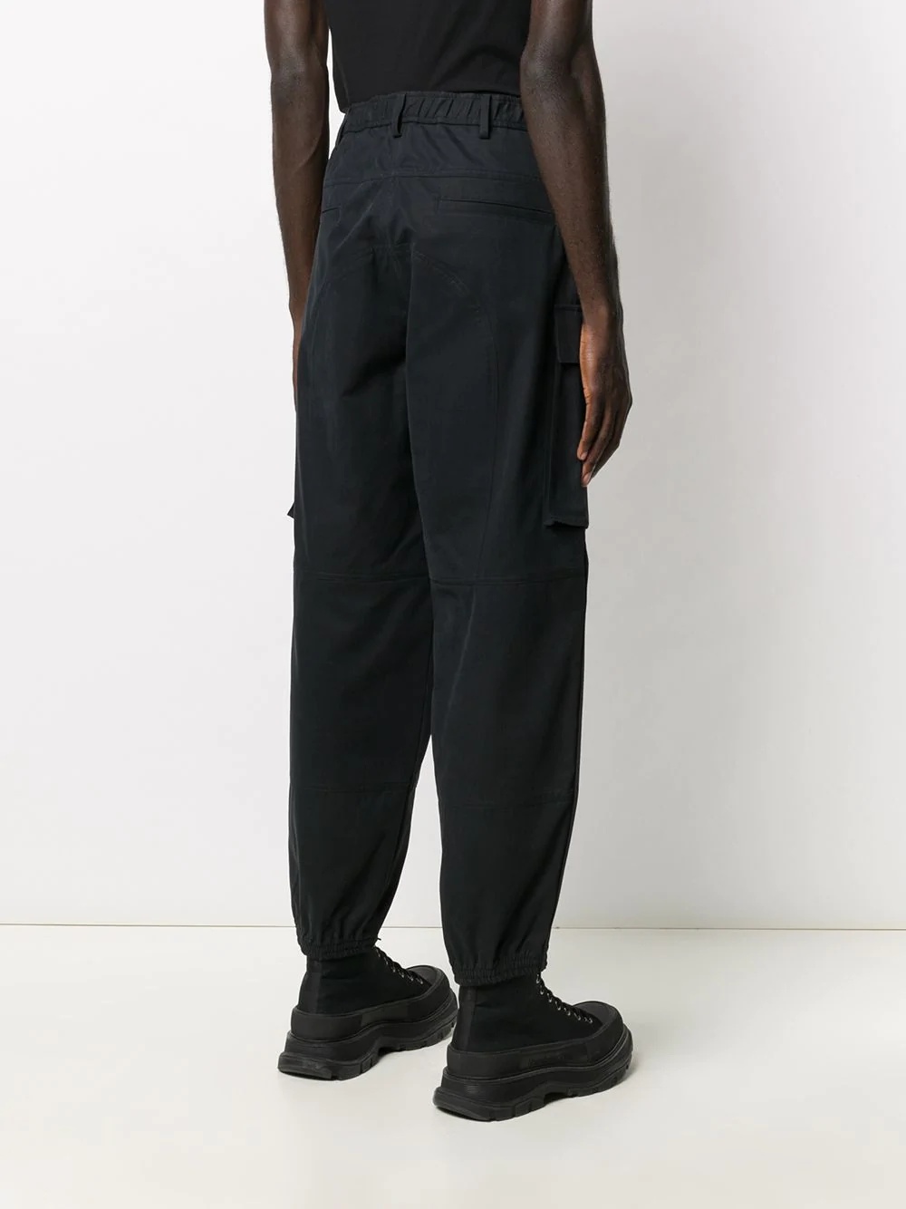 tapered cargo trousers - 4