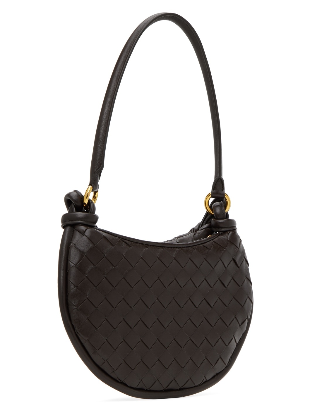 Brown Small Gemelli Shoulder Bag - 3