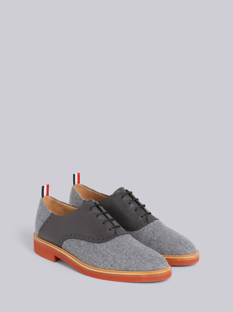 panelled Derby shoes 3
