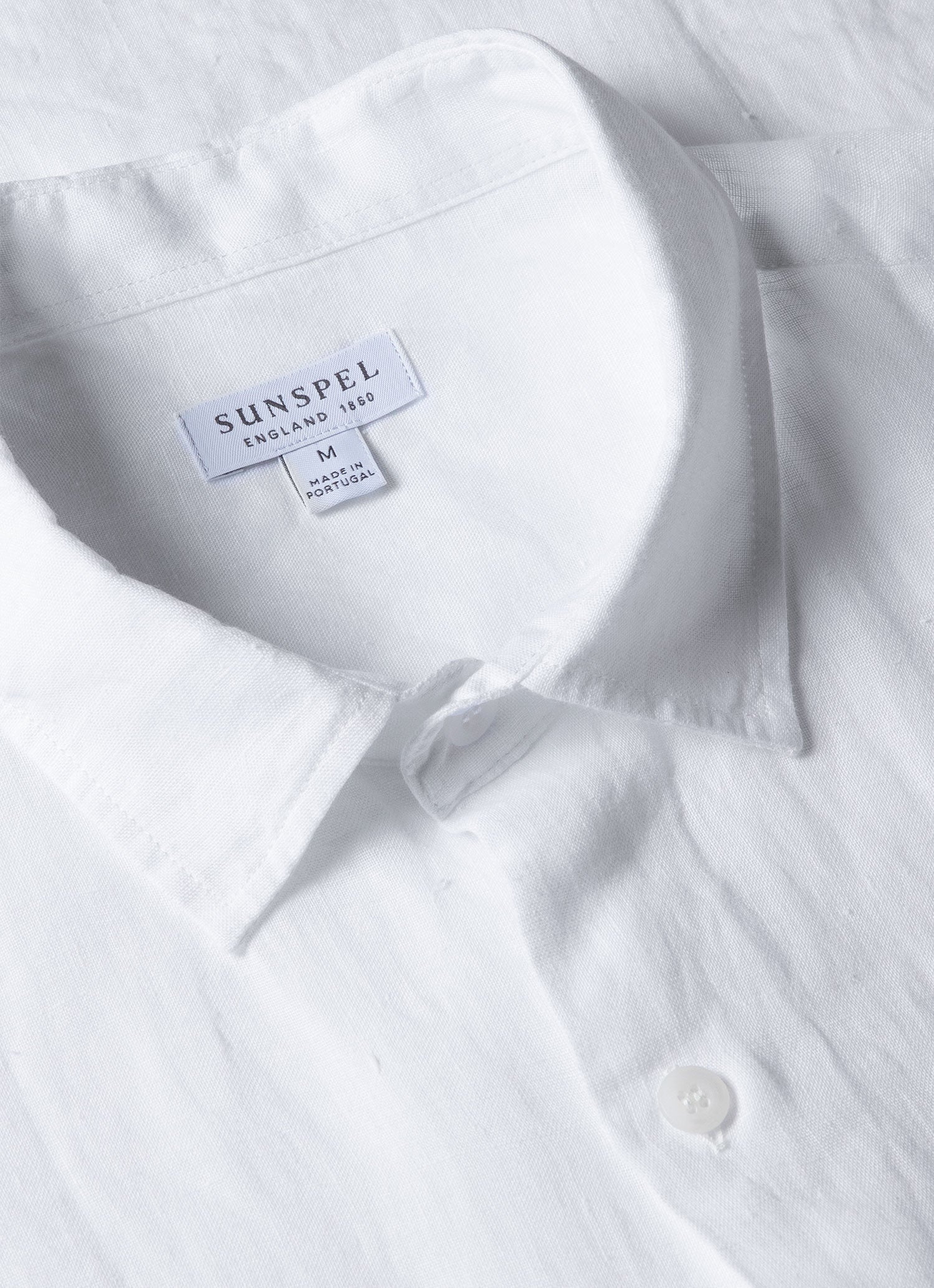 Short Sleeve Linen Shirt - 4