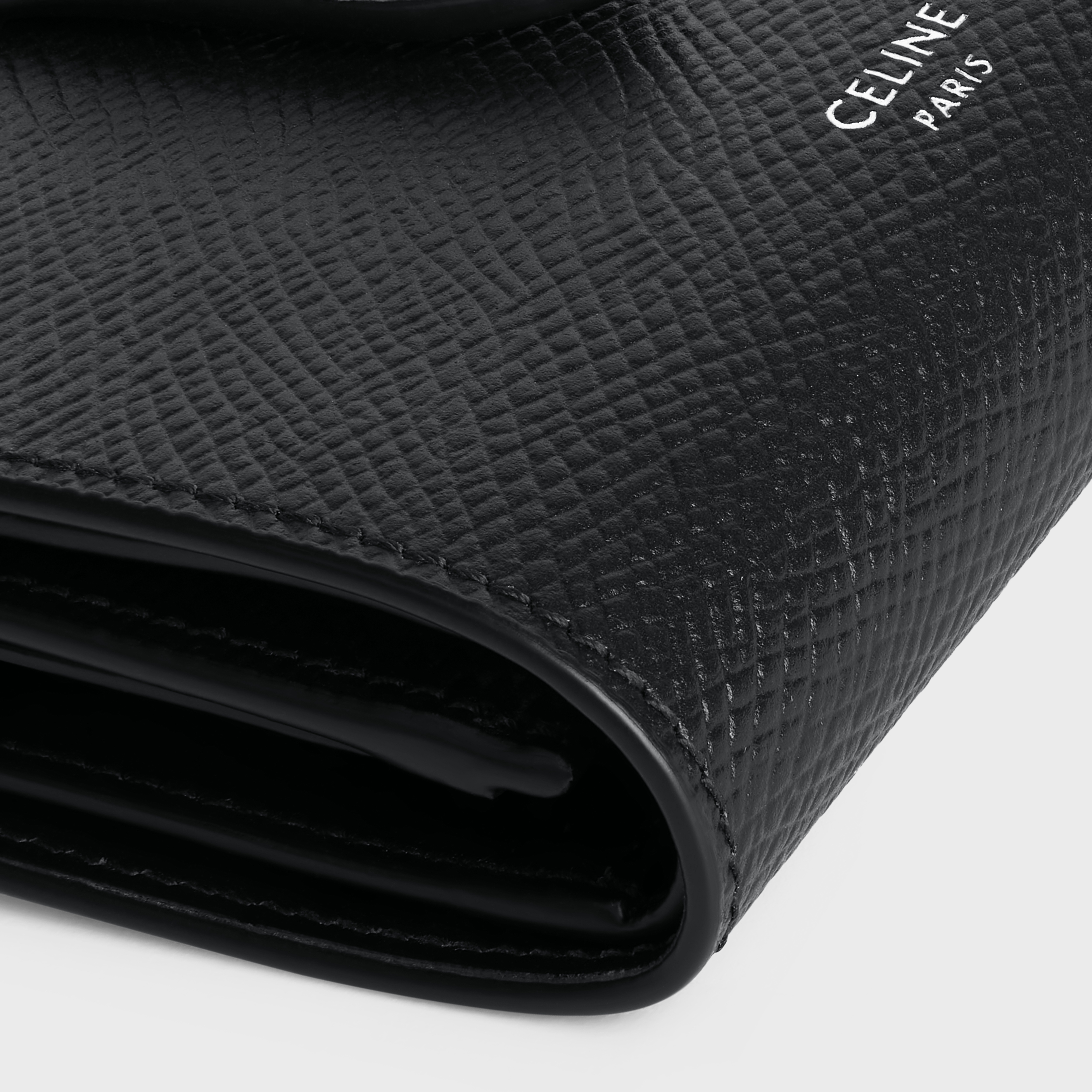 Fine Strap Wallet in Grained Calfskin 5