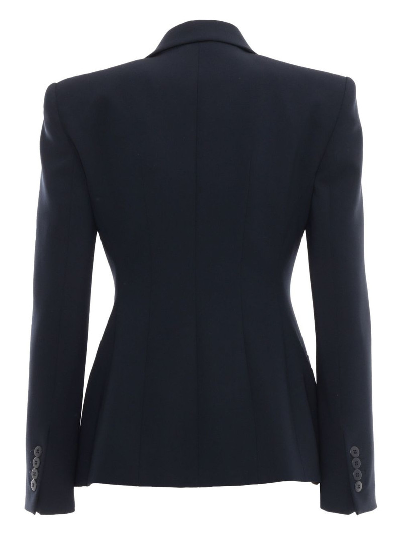 Max Mara Key double-breasted structured blazer outlook