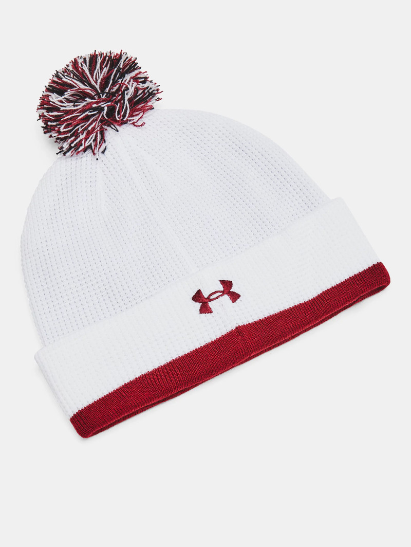 Under Armour Unisex UA Waffle Knit Collegiate Pom Beanie outlook