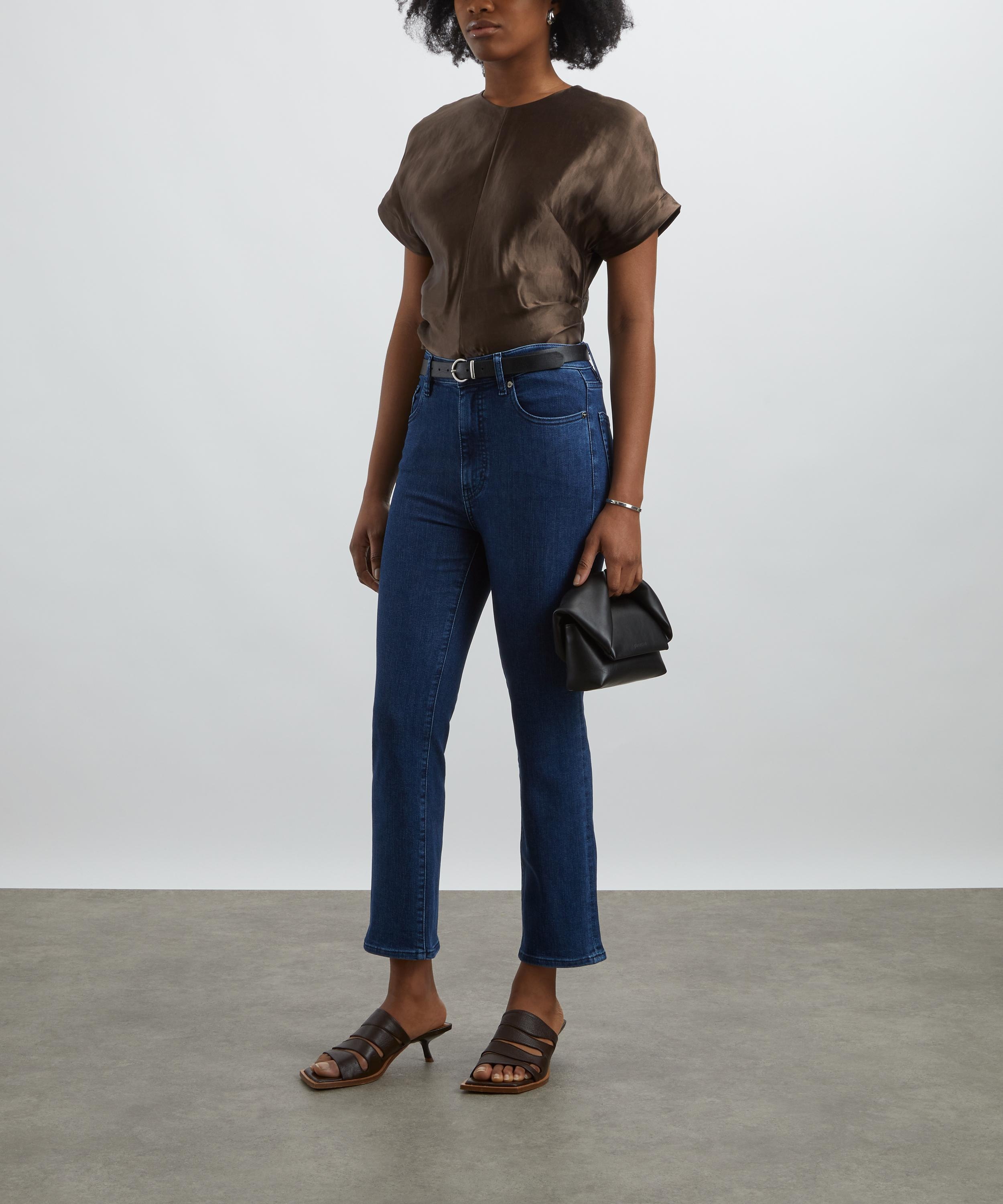 Pencil High-Rise Slim Jeans in Loner - 2