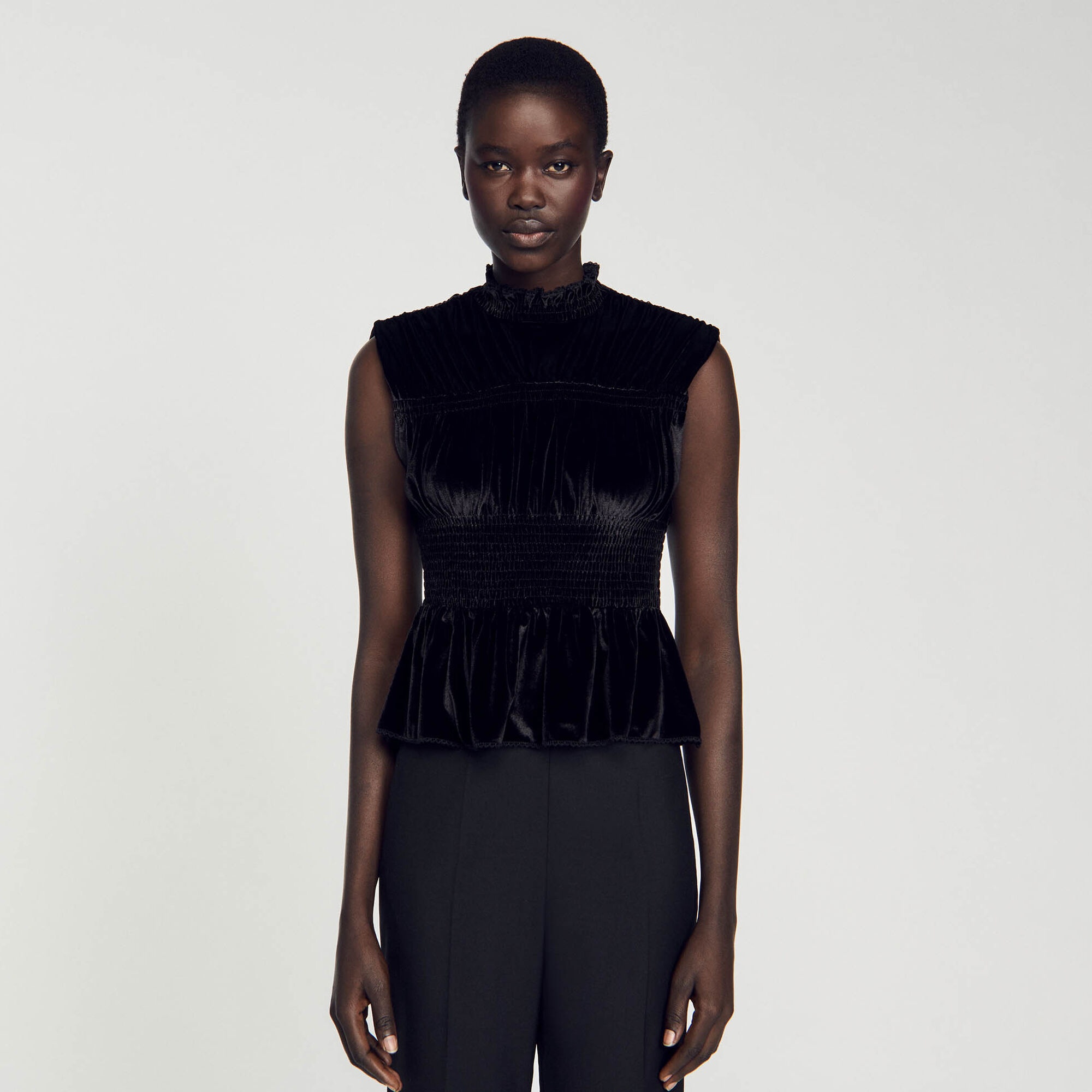SMOCKED TOP - 5