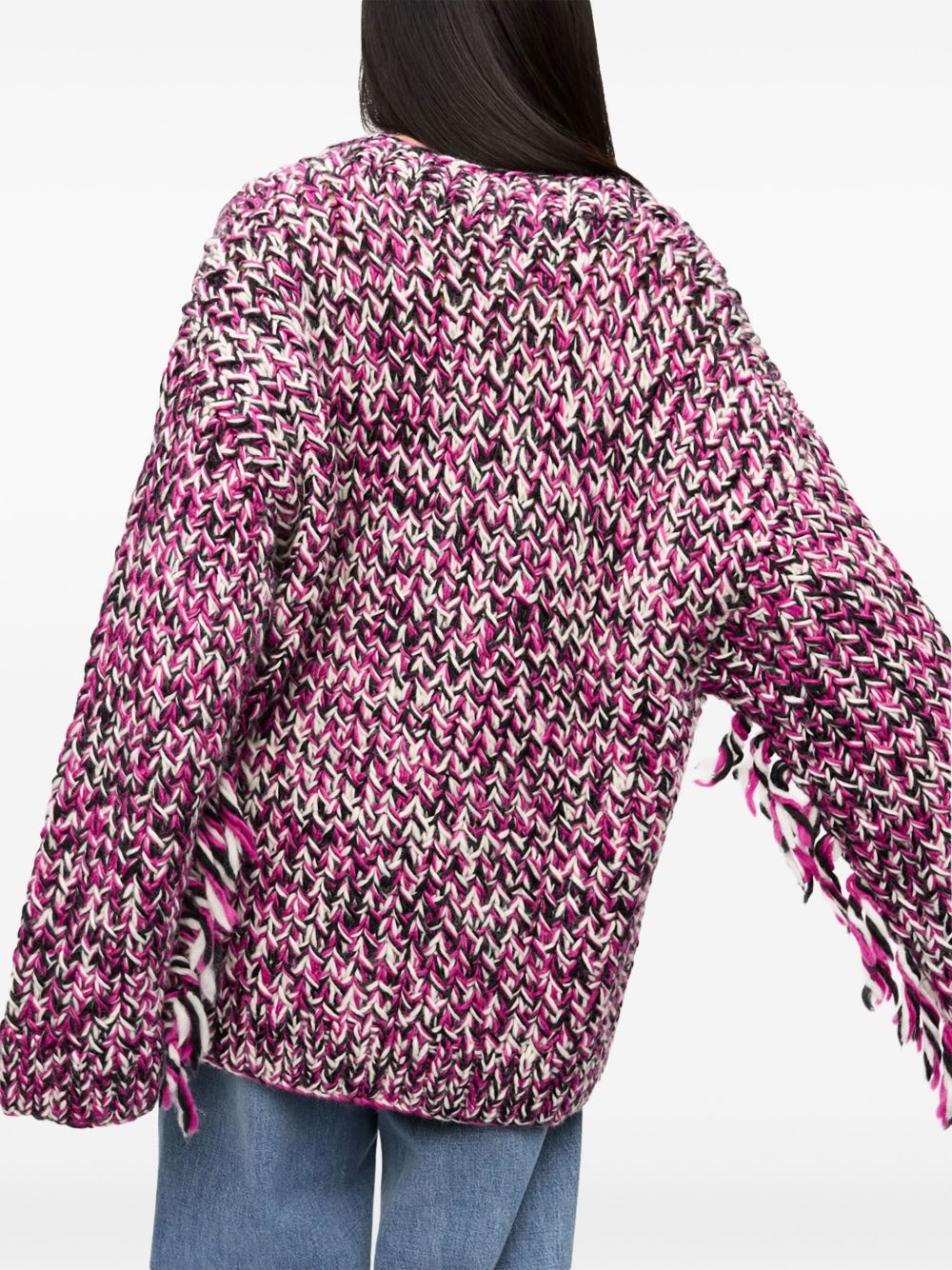 chunky-knit cardigan - 5