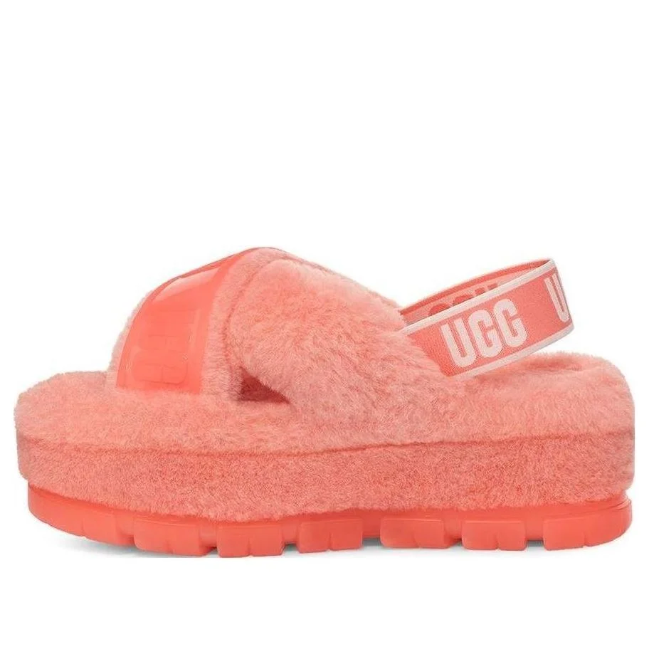 (WMNS) UGG Fuzzita Clear 'Starfish Pink' 1135237-SHPN - 1