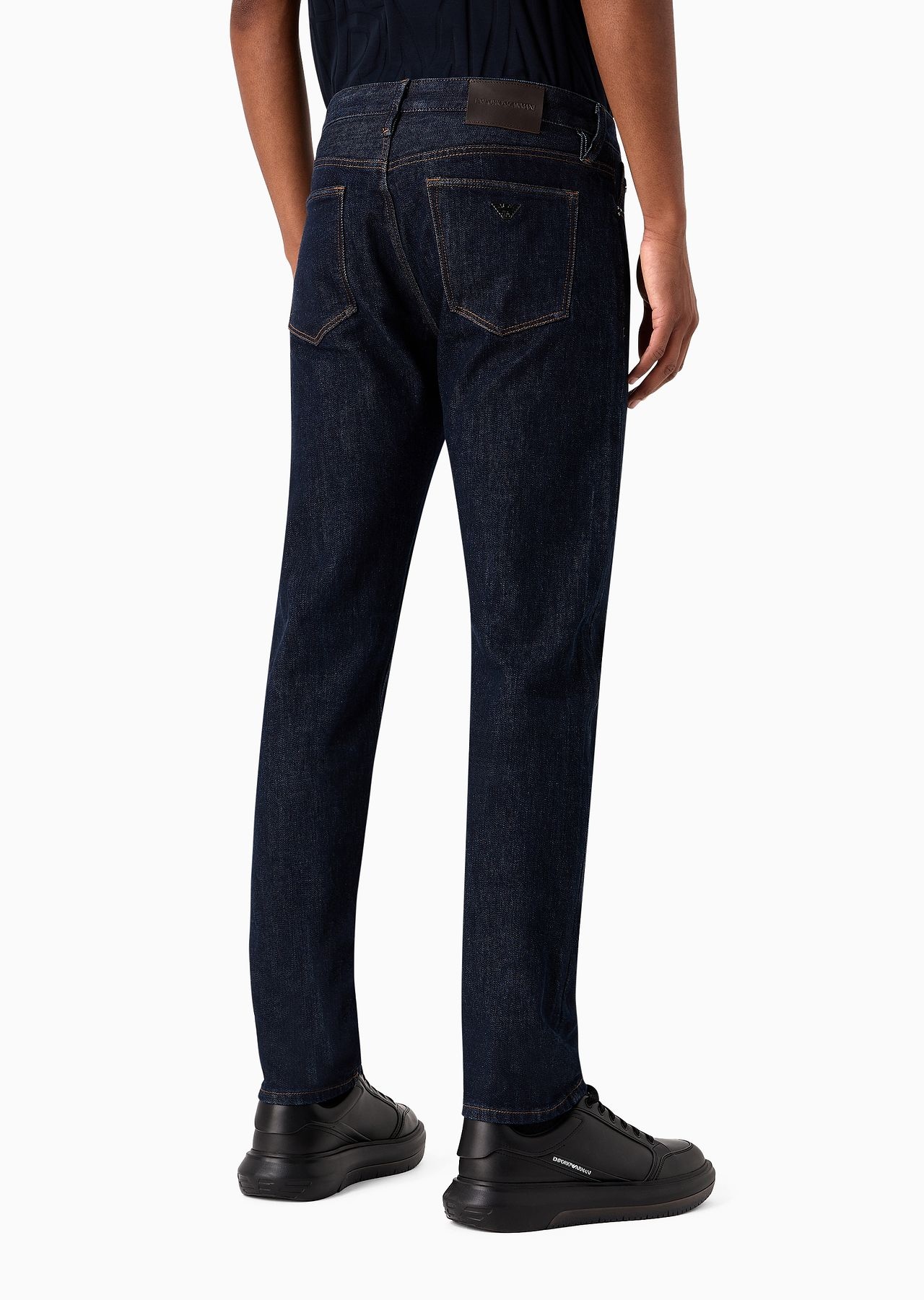 J75 slim-fit rinse-wash denim jeans - 3