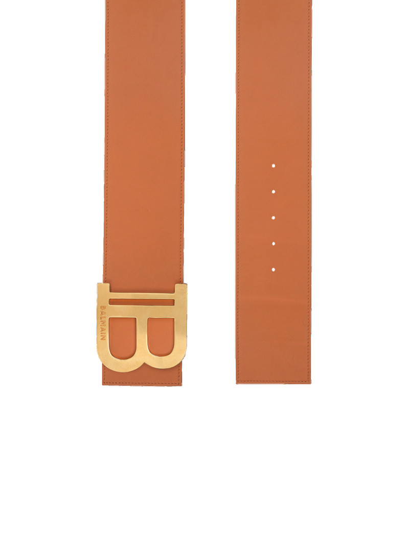 Balmain Leather B-Belt belt outlook