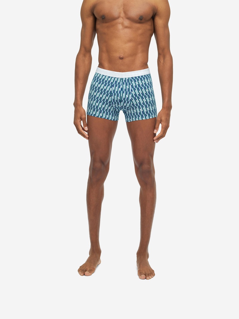 Men's Boxer Briefs Geometric 2 Pima Cotton Stretch Multi - 3