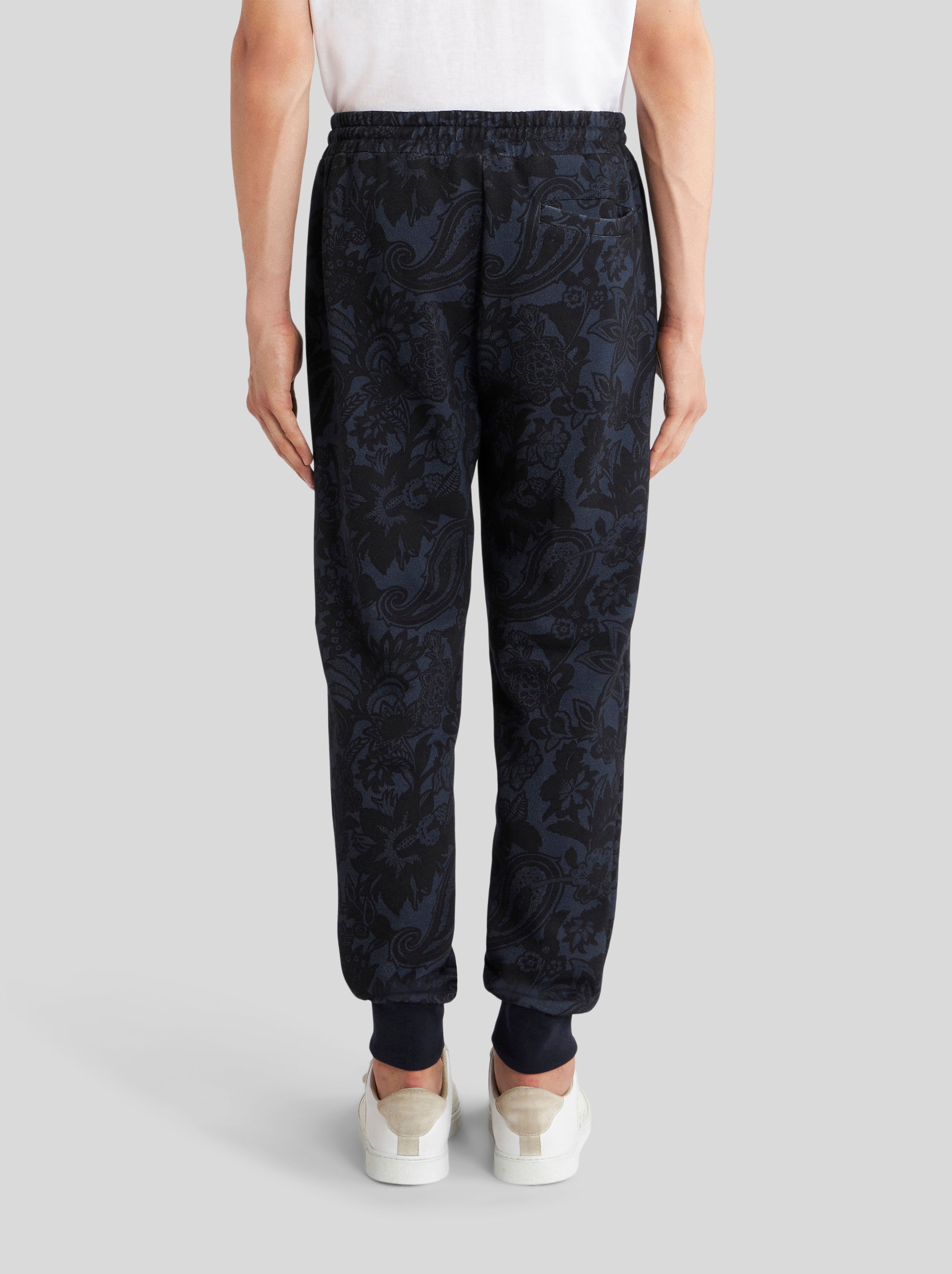 PAISLEY FLEECE TROUSERS - 4