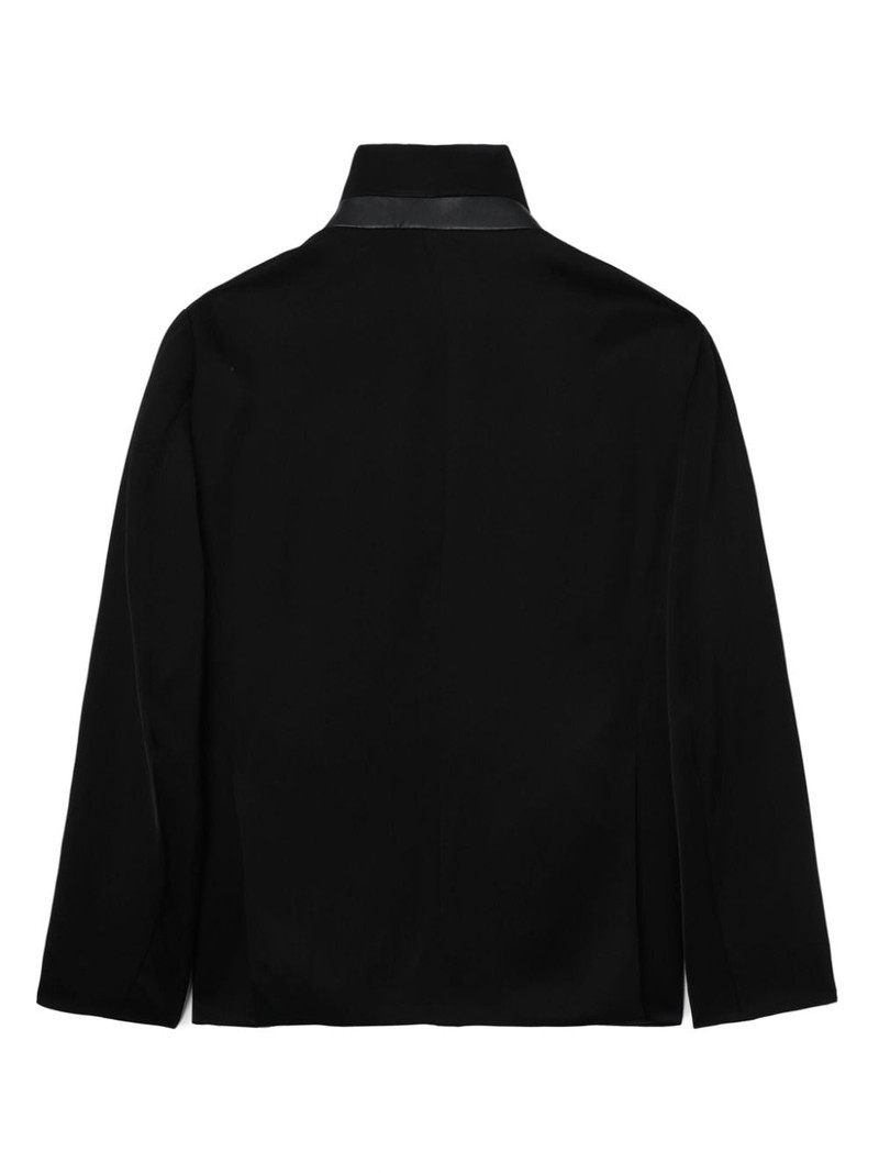 stand-up collar blazer 6