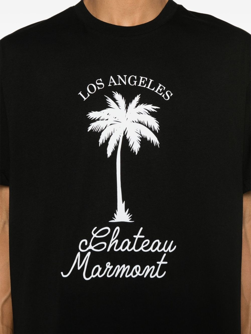 Palm-print T-shirt - 5