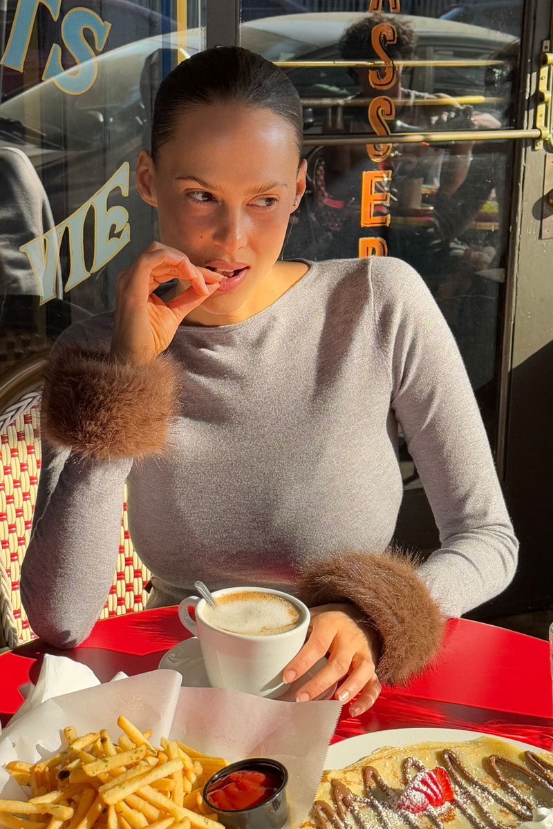 AMELIA TOP - HEATHER GREY 9