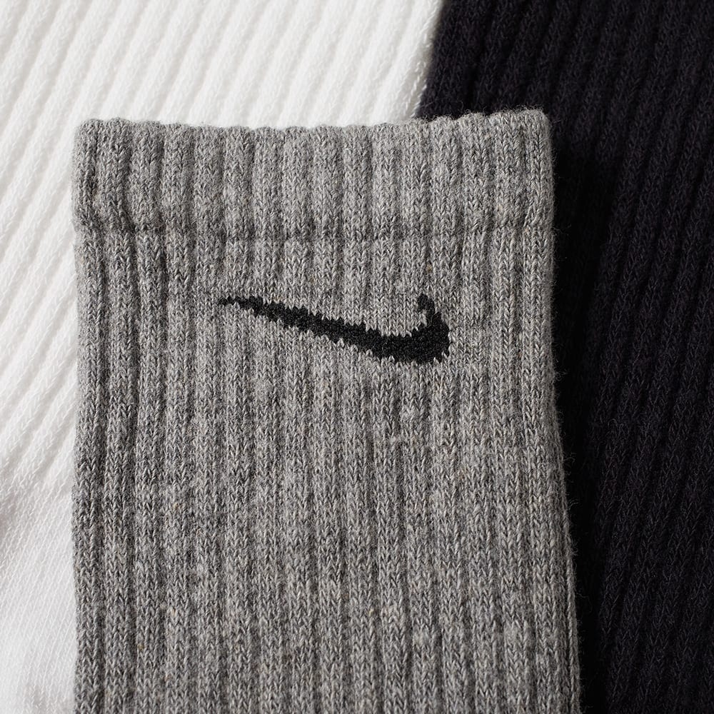 Nike Cotton Cushion Crew Sock - 3 Pack - 2