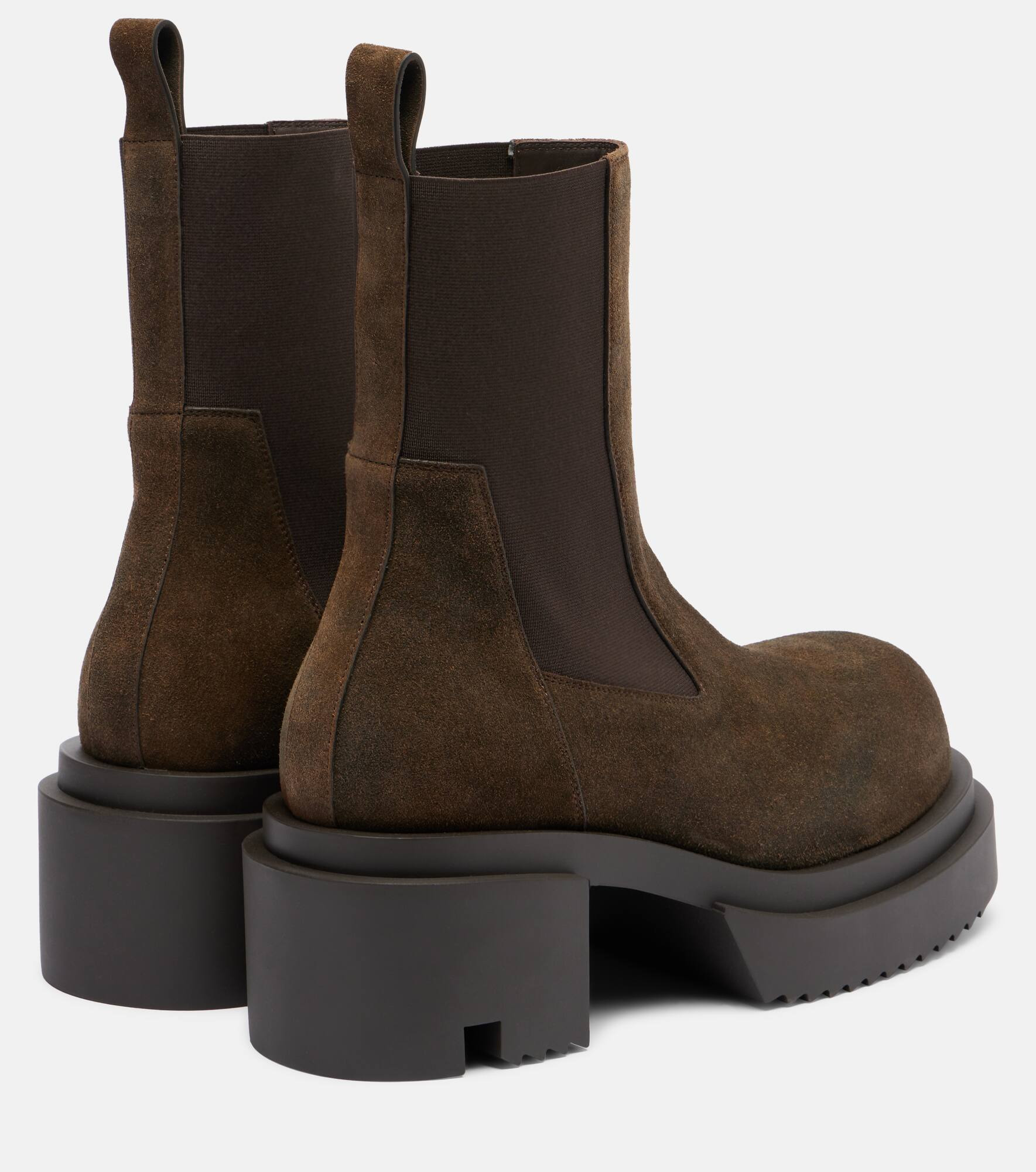 Beatle suede Chelsea boots - 3