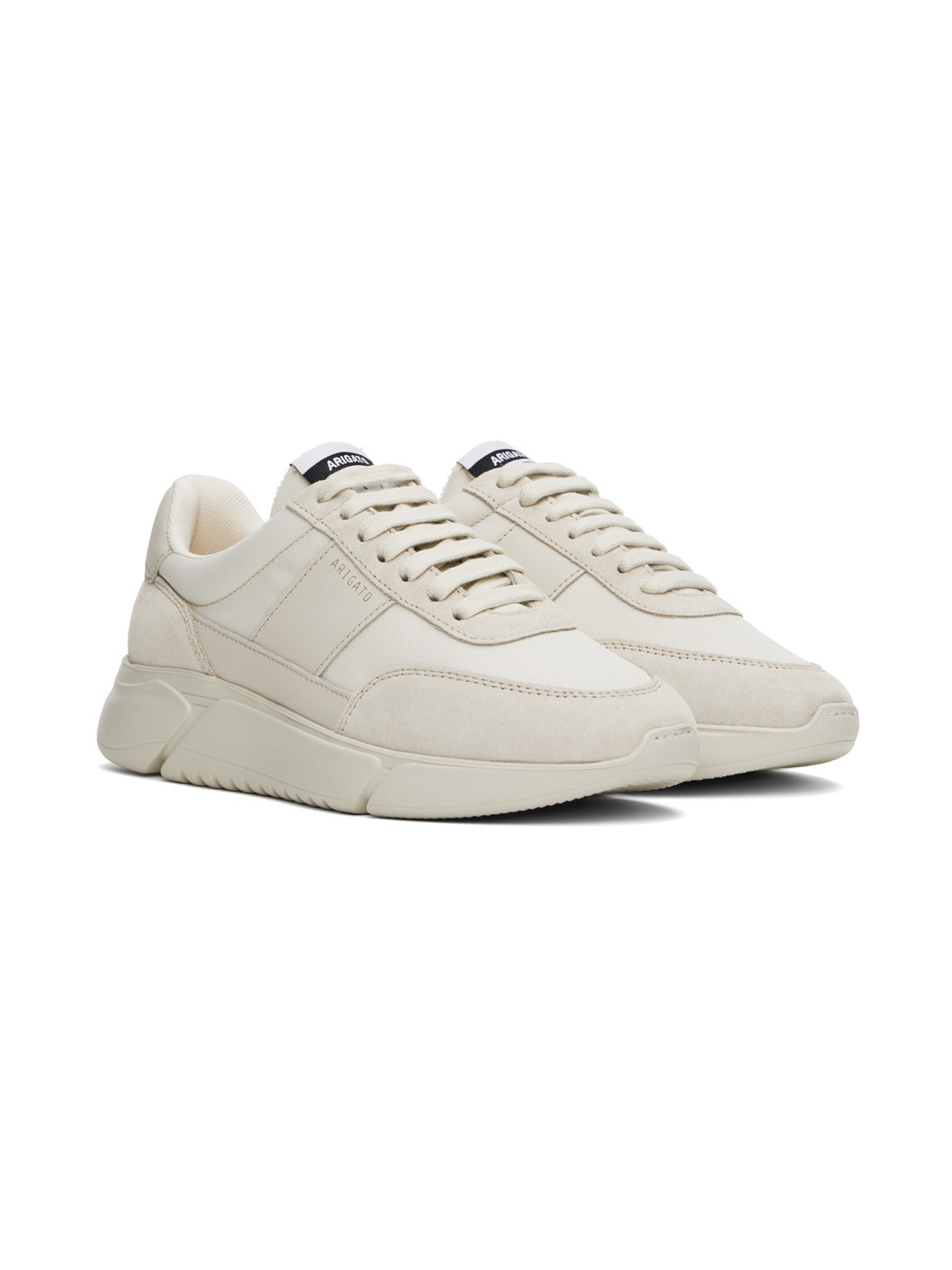 Beige Genesis Vintage Runner Sneakers - 4
