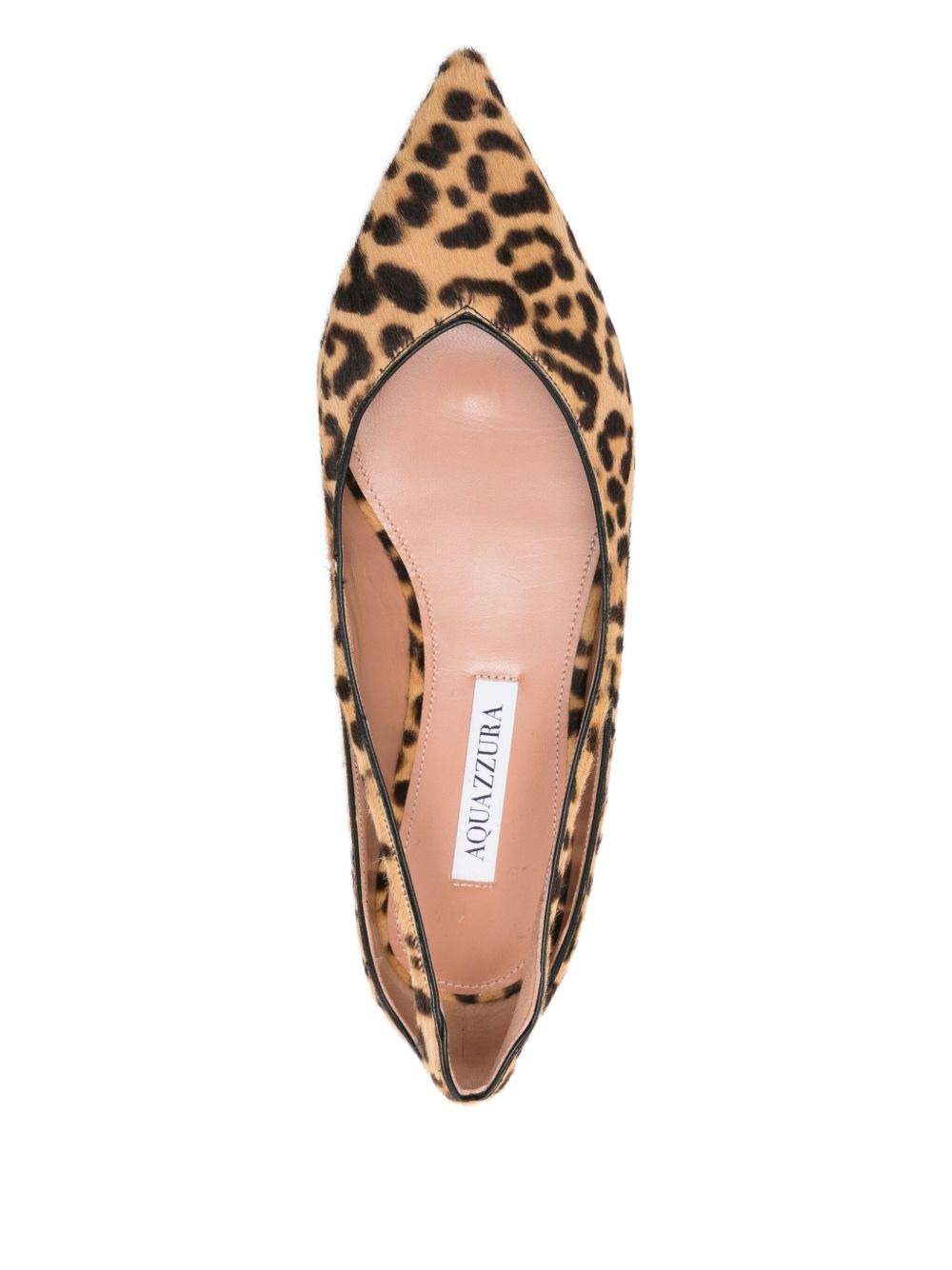 leopard-print ballet flats - 4