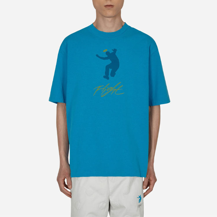 Air Jordan x Union Crossover SS22 Solid Color Character Alphabet Printing Round Neck Short Sleeve As - 3