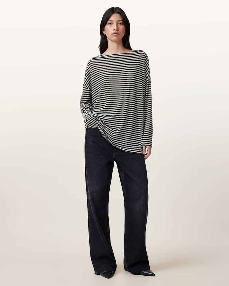RITA RELAXED FIT STRIPED T-SHIRT 5