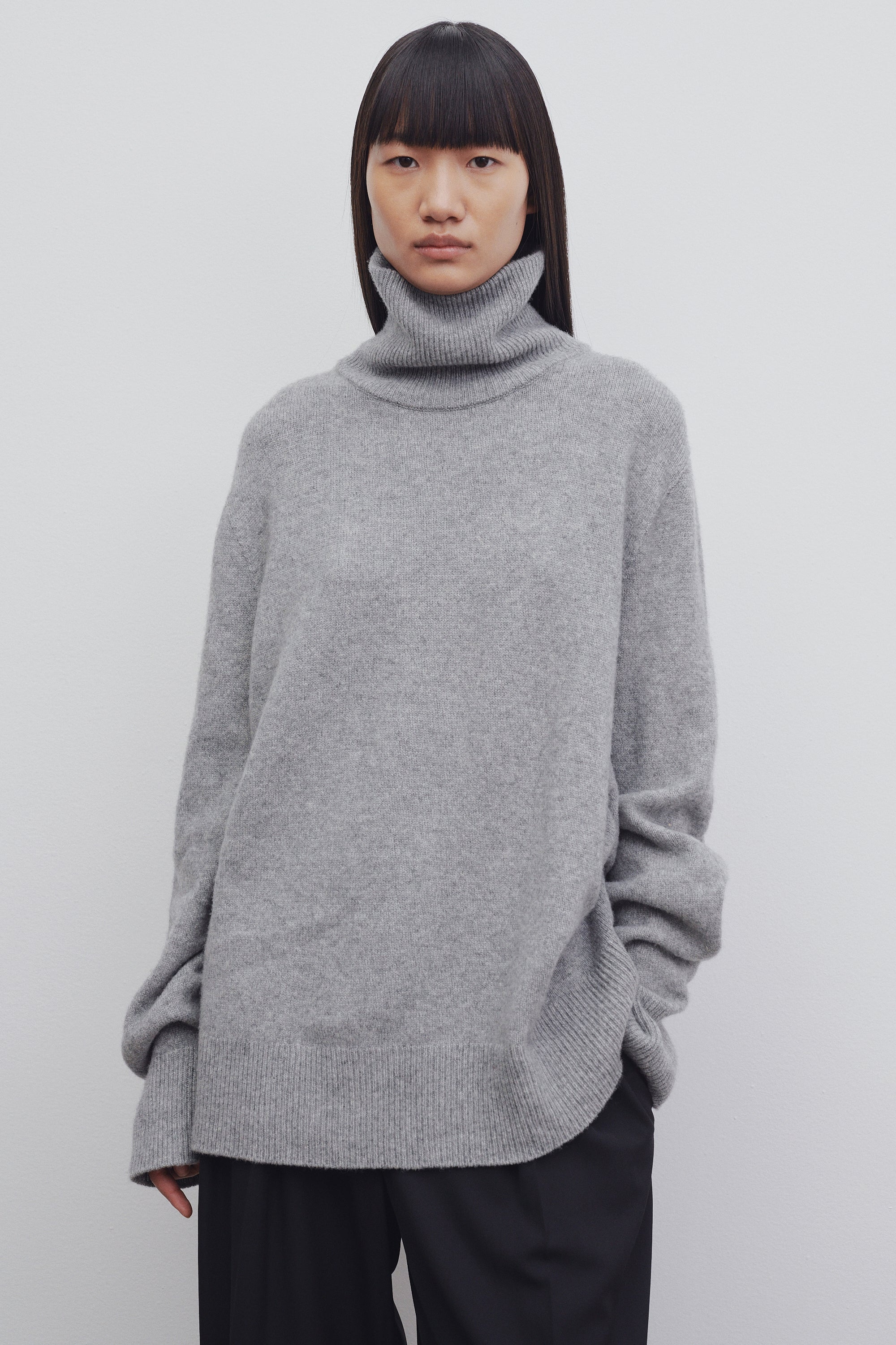 Stepny Top in Wool and Cashmere - 3