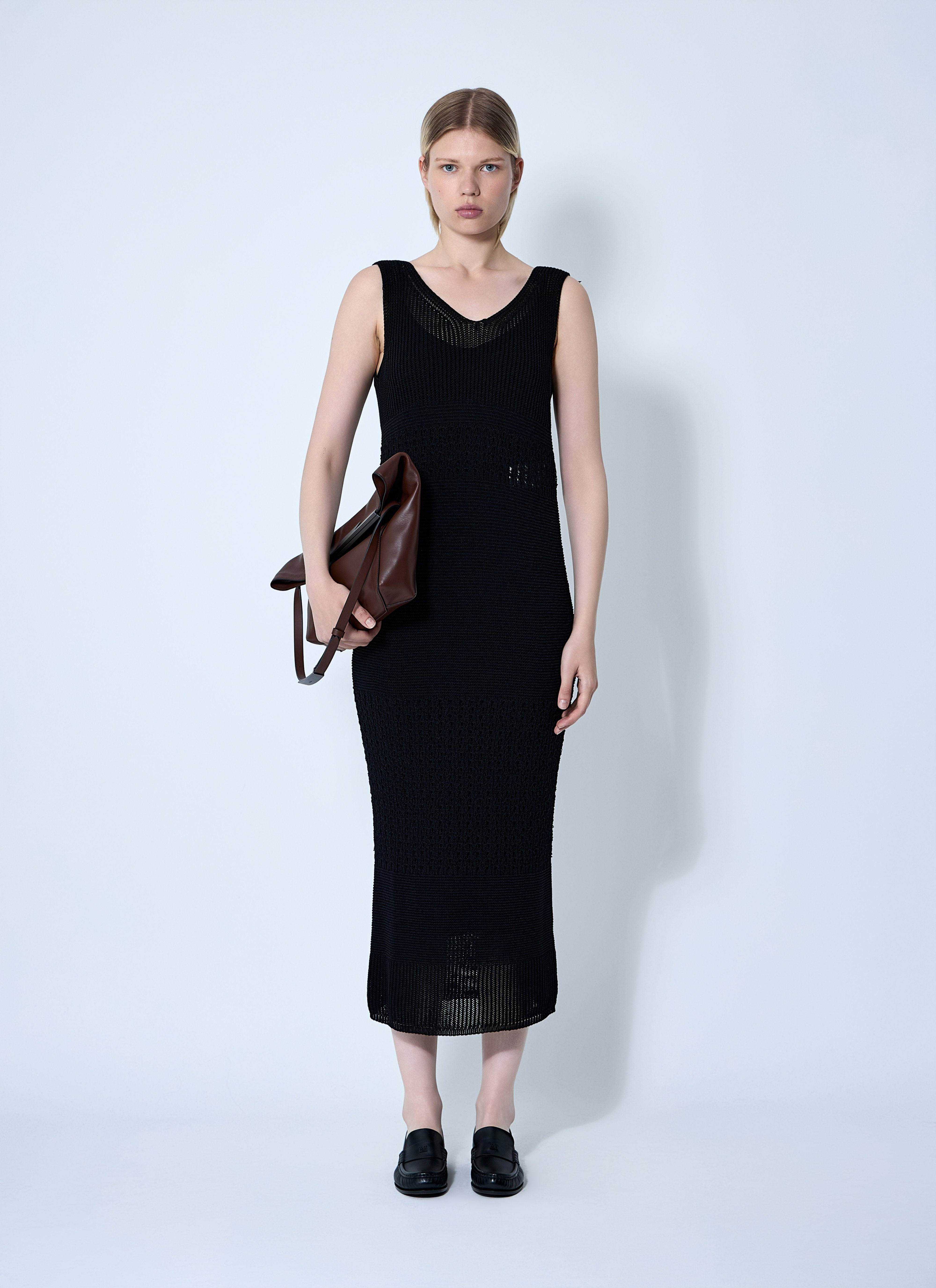 Max Mara Women Valois Crochet Midi Dress - 2