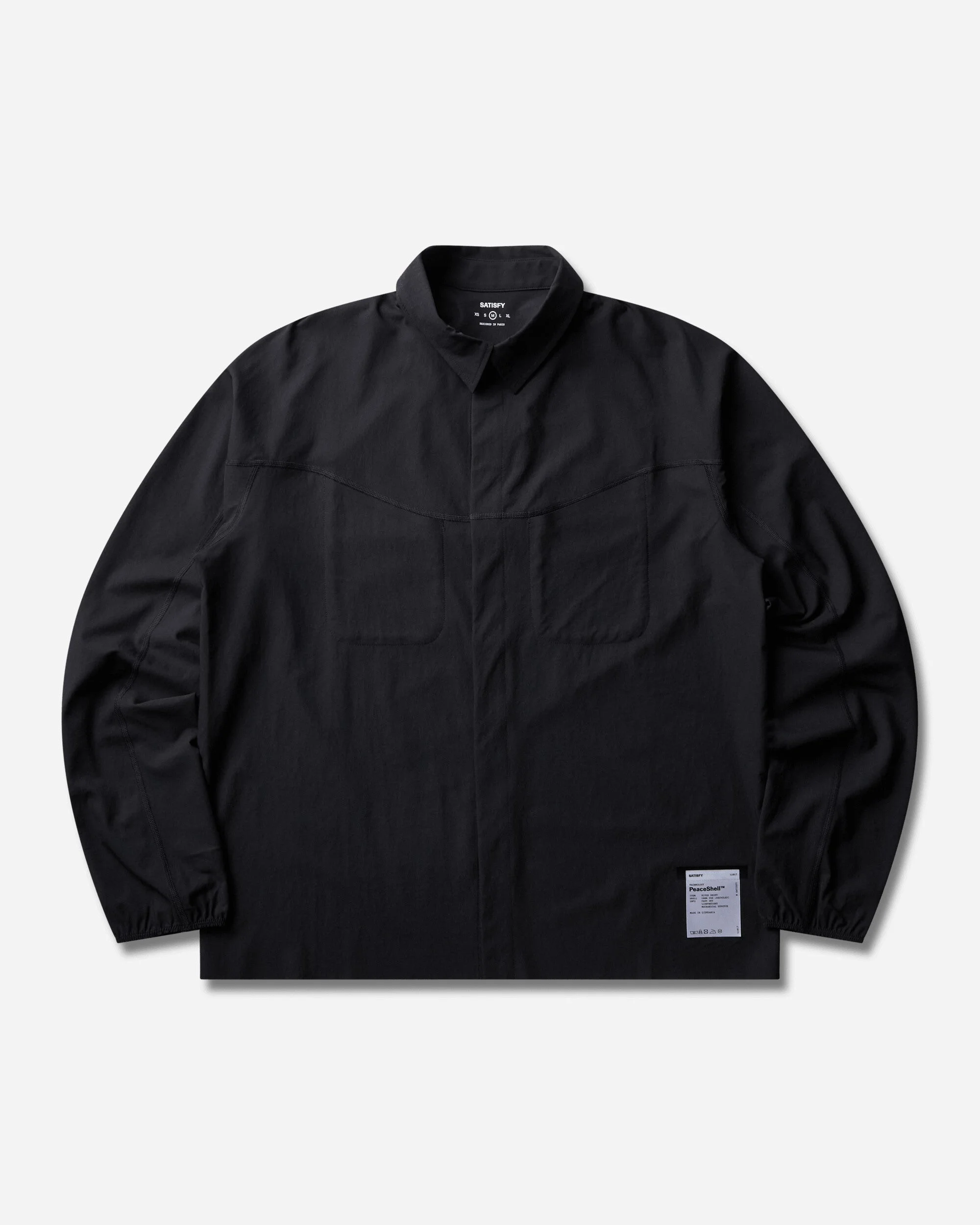 Men's PeaceShell River Shirt Black - 1