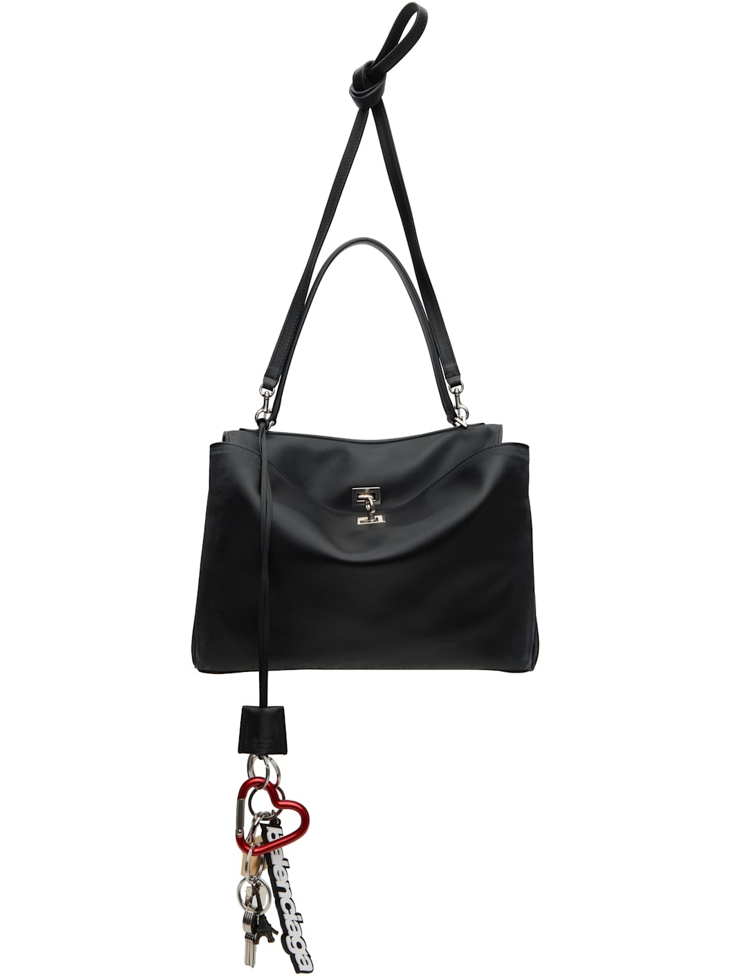 Black Rodeo Medium With One Charm Bag - 4