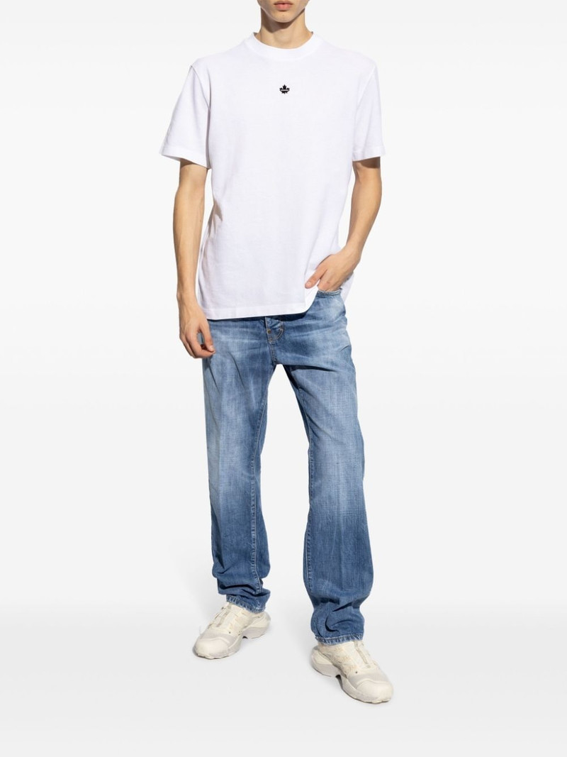 DSQUARED2 logo-patch cotton jeans outlook
