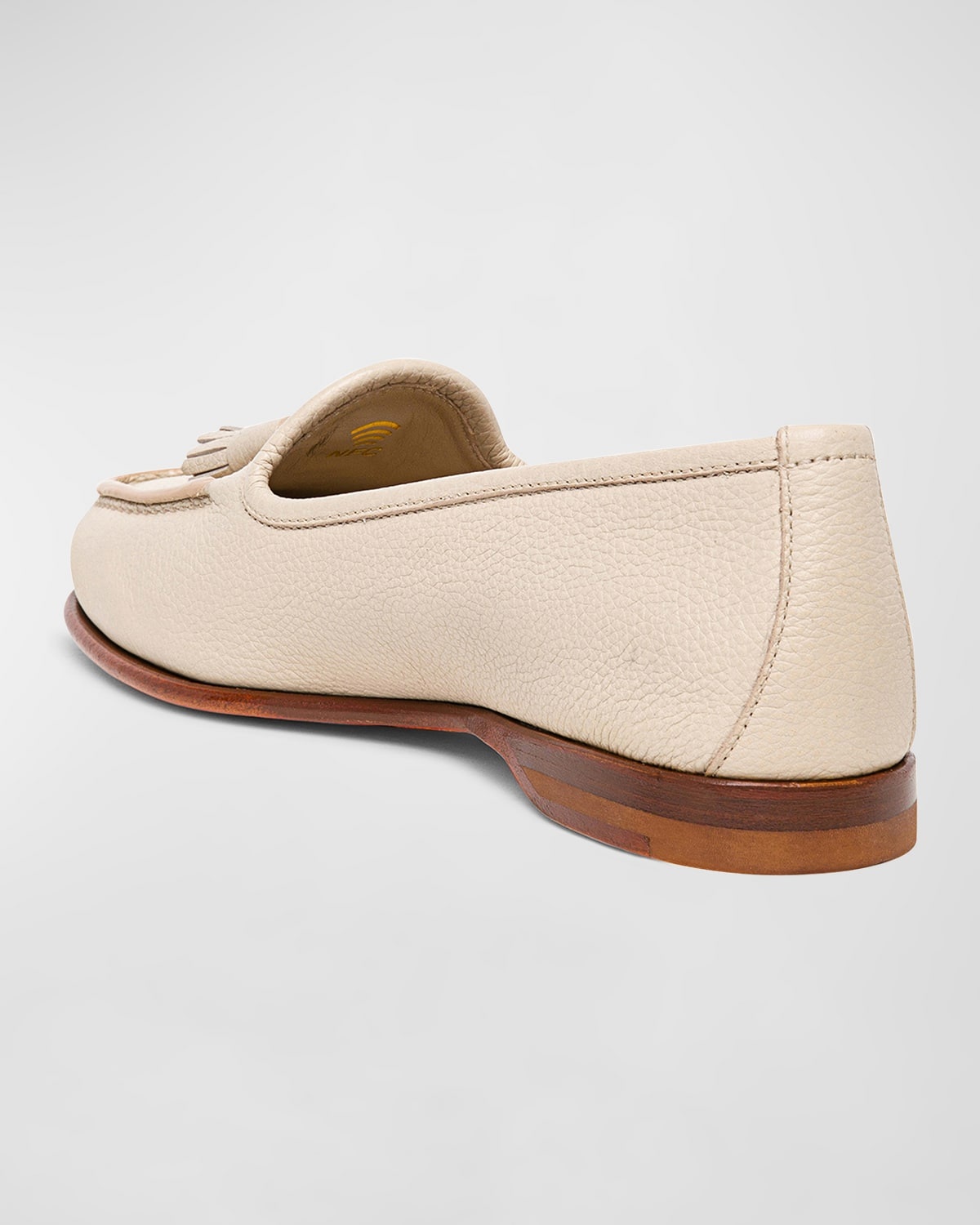 Andrea Calfskin Tassel Loafers - 3