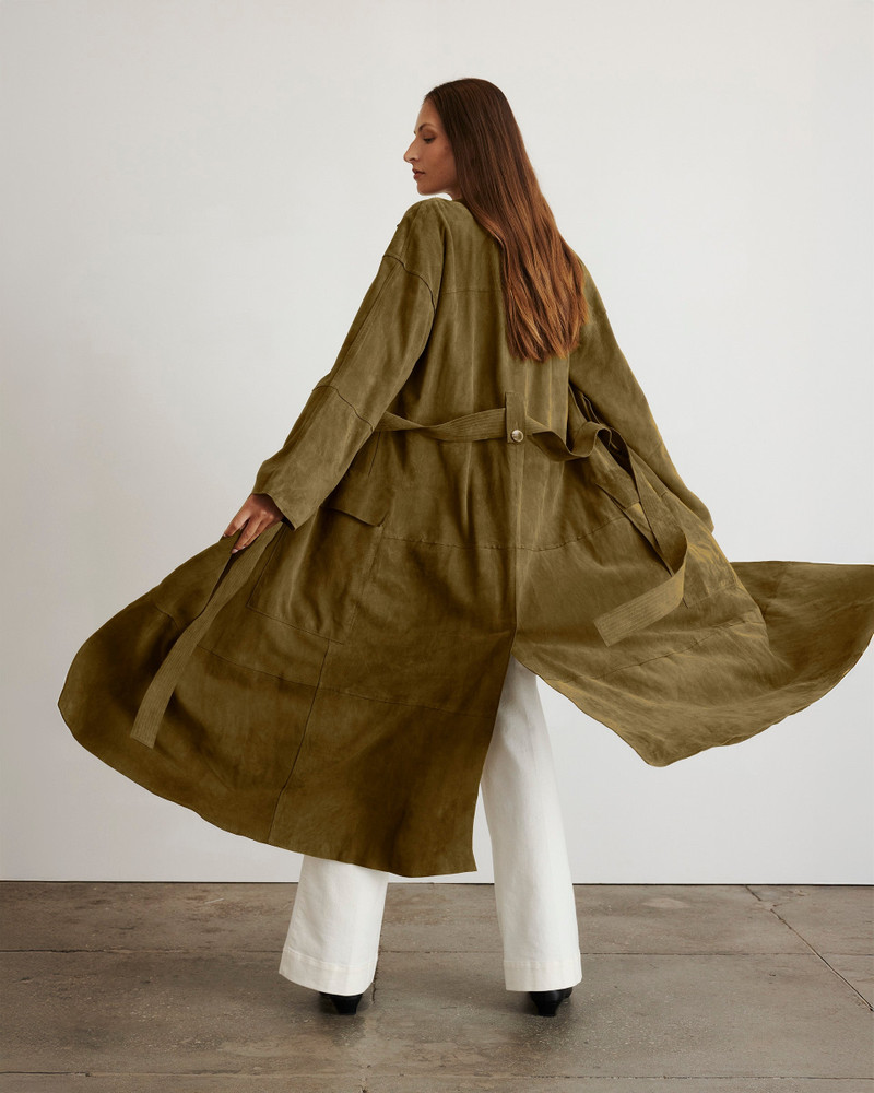 SUEDE CLAYTON COAT 5