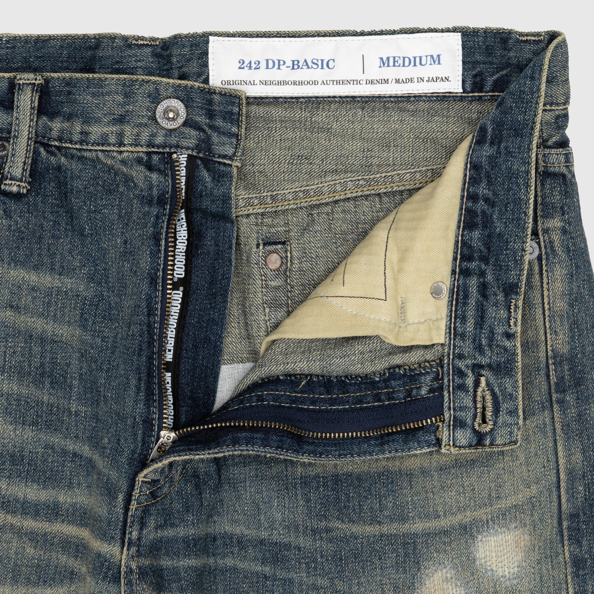NEIGHBORHOOD SAVAGE DENIM DP BASIC PANTS | REVERSIBLE