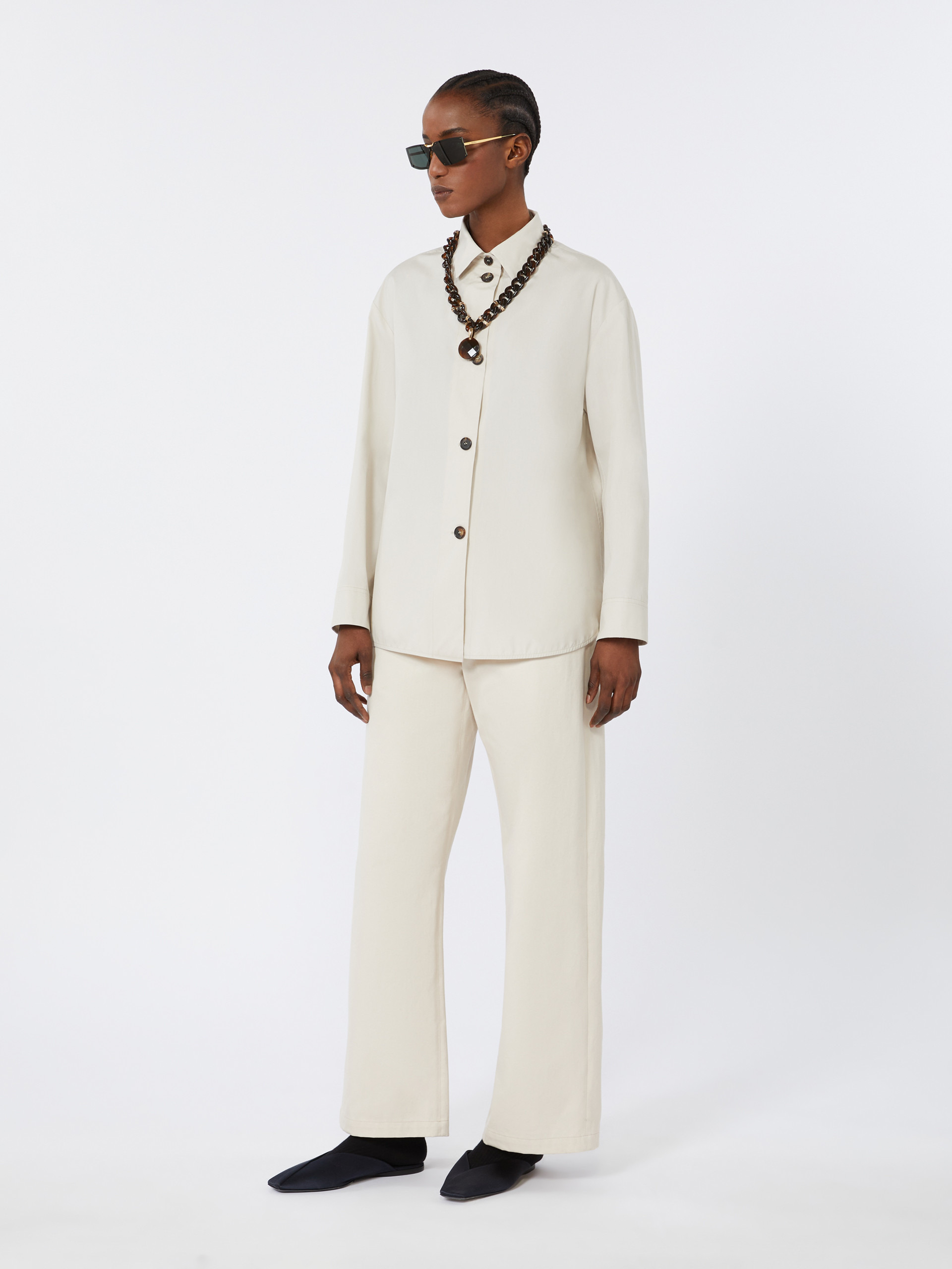 BELLI Straight cotton shirt - 2