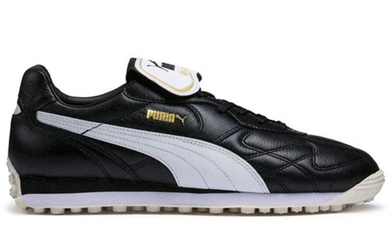 PUMA King Avanti Premium 'Black White Team Gold' 365482-01 2
